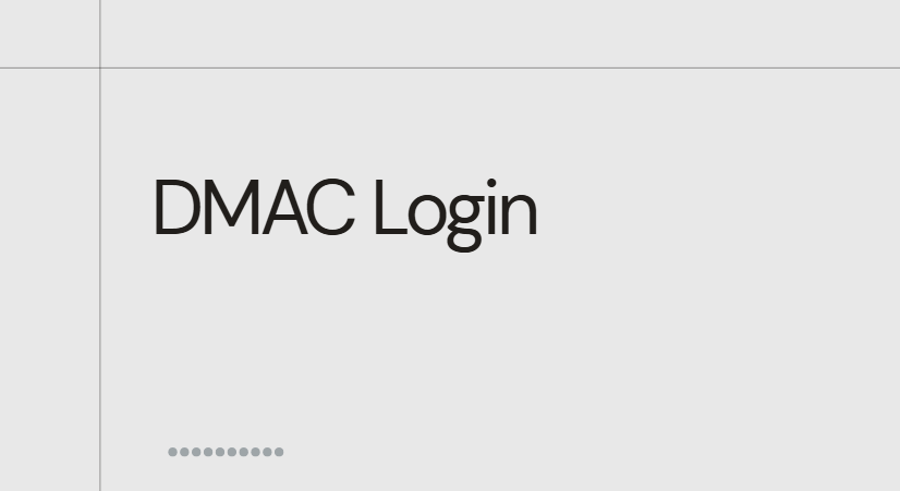 DMAC Login
