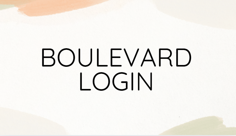Boulevard Login
