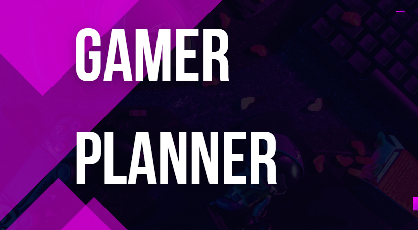 Gamer Planner