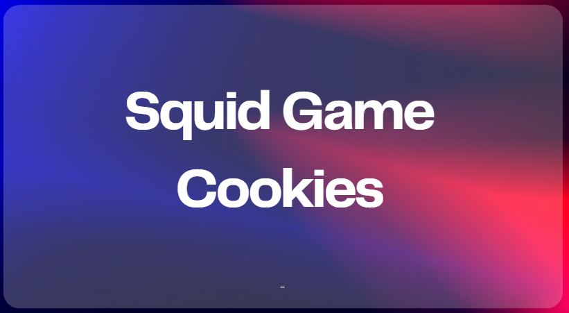 Squid Game Cookies