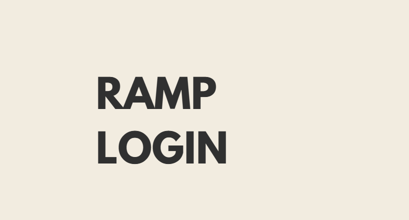 Ramp Login