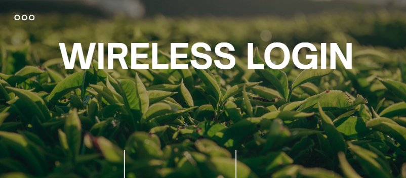 Wireless Login