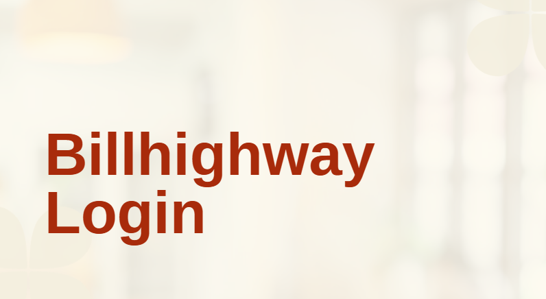 Billhighway Login