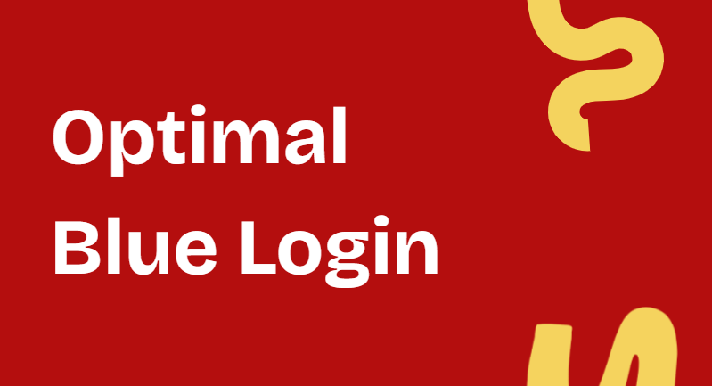 Optimal Blue Login