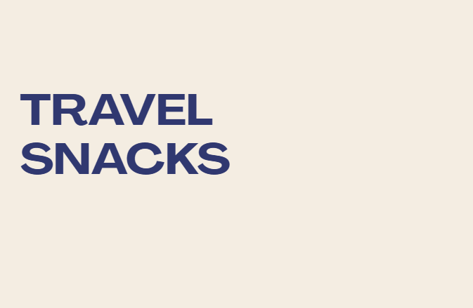 Travel Snacks