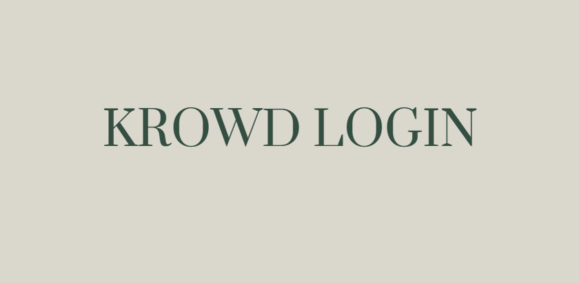 Krowd Login