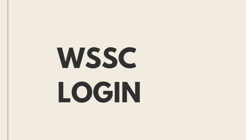 WSSC Login